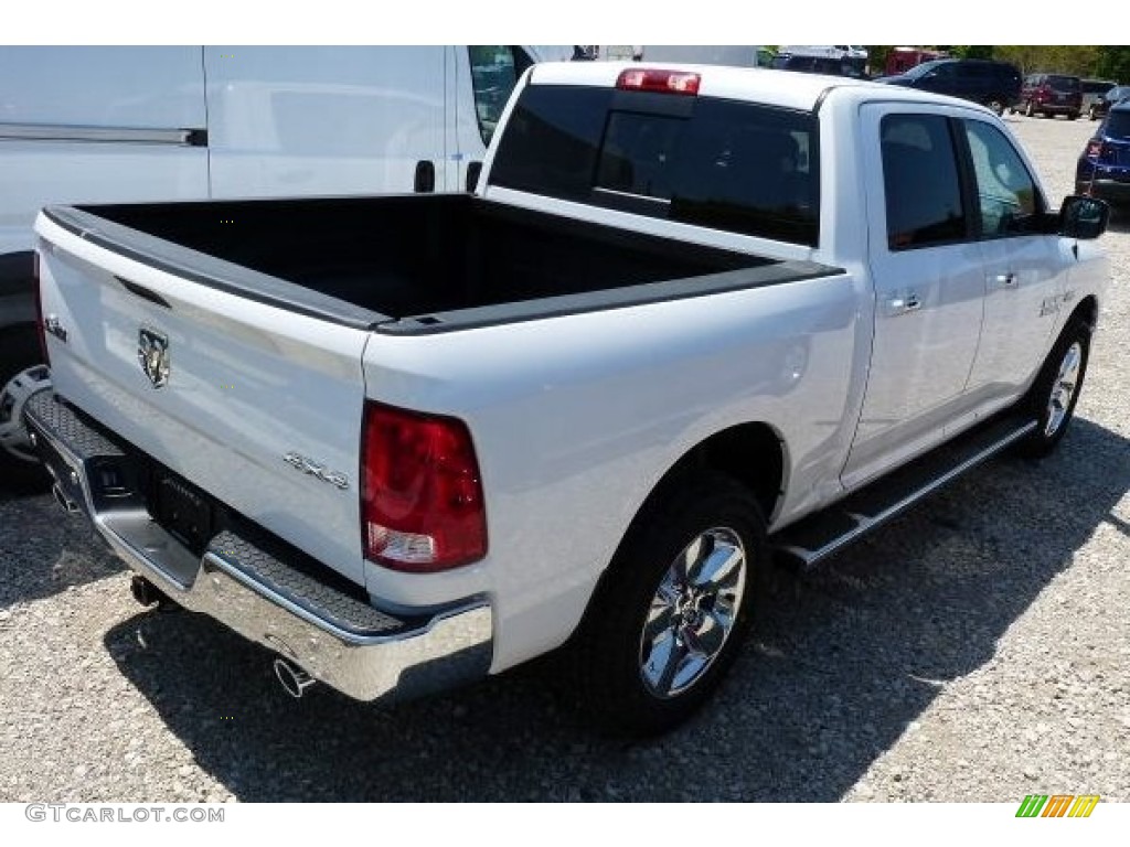 2016 1500 Big Horn Crew Cab 4x4 - Bright White / Black/Diesel Gray photo #1