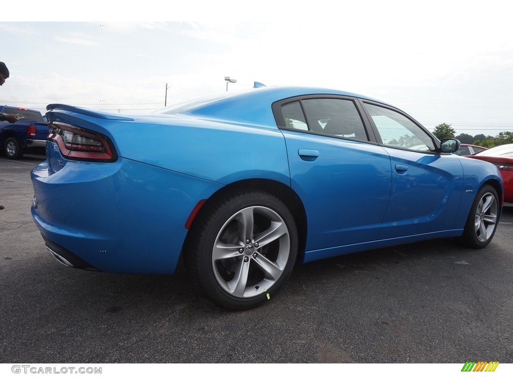 2016 Charger R/T - B5 Blue Pearl / Black photo #3