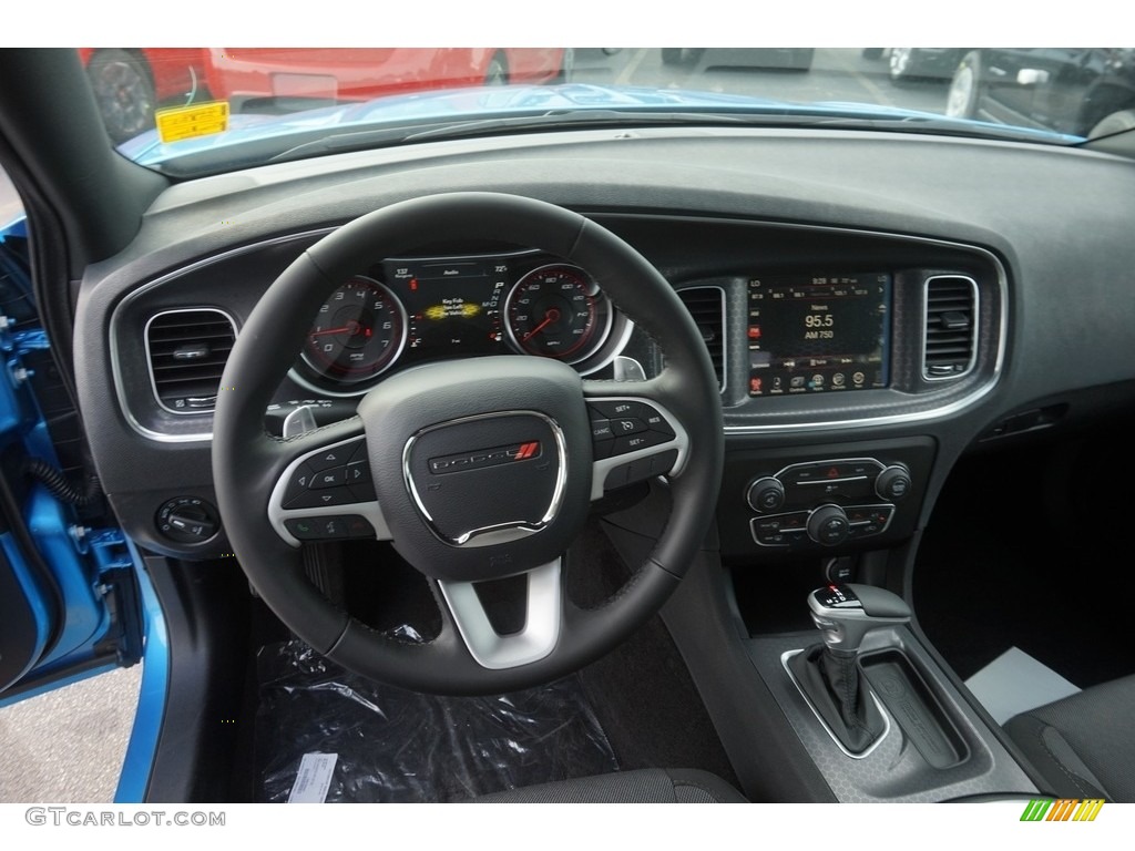 2016 Charger R/T - B5 Blue Pearl / Black photo #8