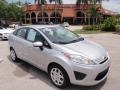 Ingot Silver 2013 Ford Fiesta S Sedan