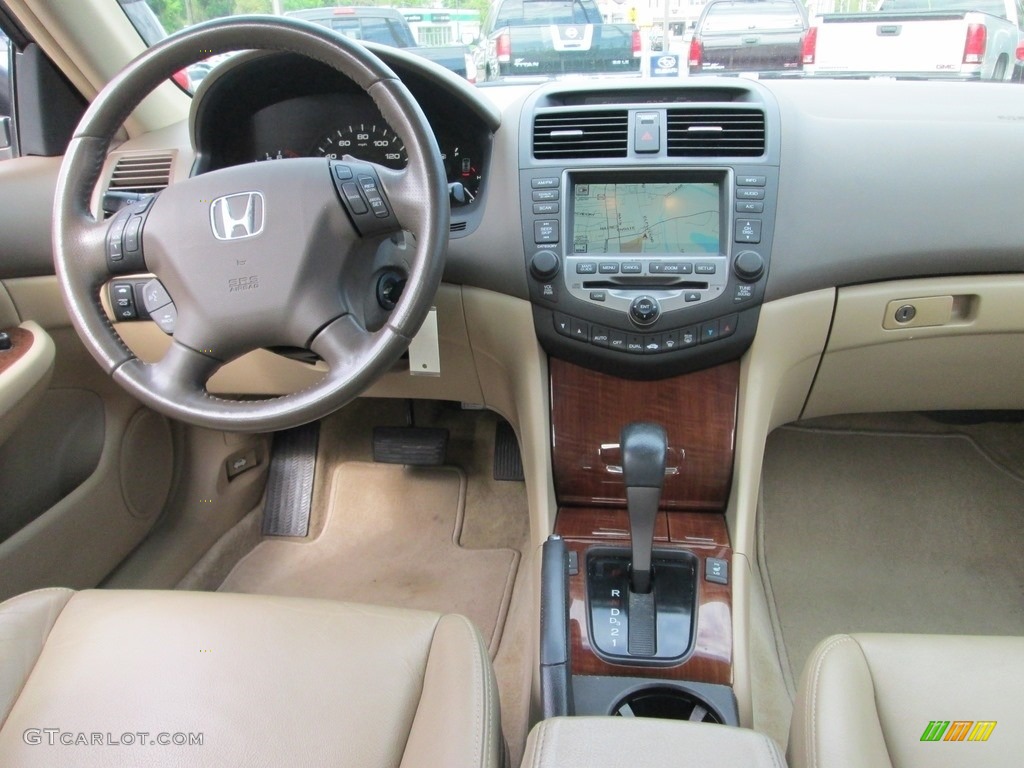 2006 Accord EX Sedan - Desert Mist Metallic / Ivory photo #10