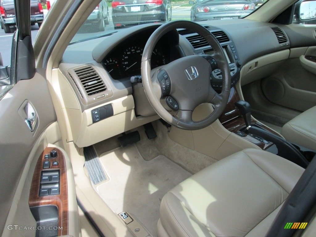2006 Accord EX Sedan - Desert Mist Metallic / Ivory photo #11