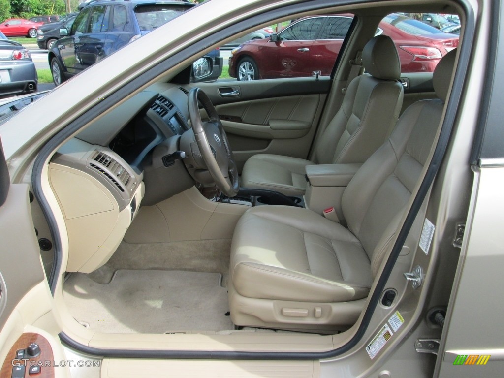 2006 Accord EX Sedan - Desert Mist Metallic / Ivory photo #12