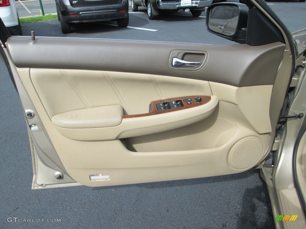 2006 Accord EX Sedan - Desert Mist Metallic / Ivory photo #13