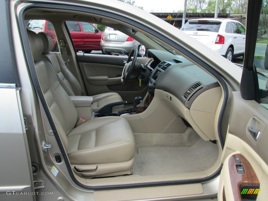 2006 Accord EX Sedan - Desert Mist Metallic / Ivory photo #17