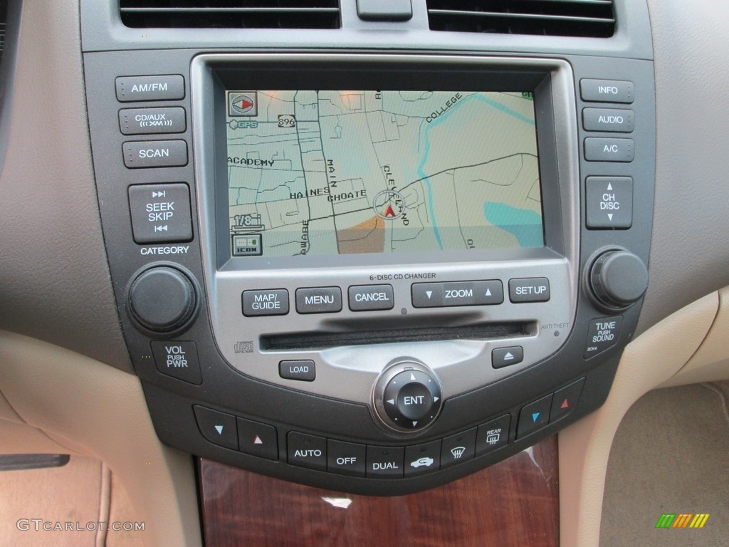 2006 Accord EX Sedan - Desert Mist Metallic / Ivory photo #25