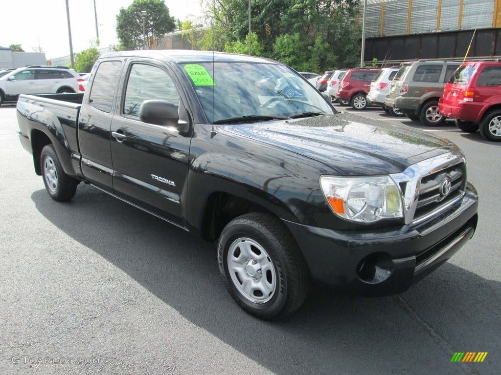 Black Sand Pearl 2010 Toyota Tacoma SR5 Access Cab Exterior Photo #113100337