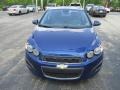 2012 Blue Topaz Metallic Chevrolet Sonic LS Sedan  photo #2