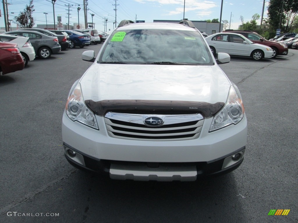 2012 Outback 3.6R Limited - Satin White Pearl / Warm Ivory photo #3