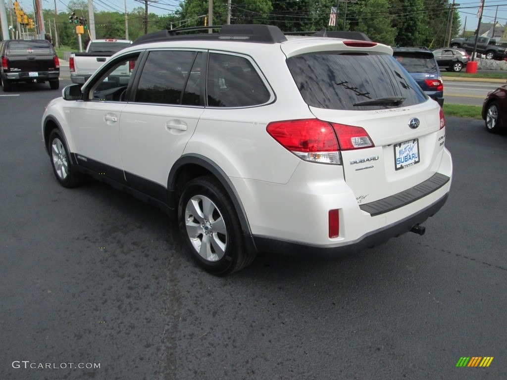 2012 Outback 3.6R Limited - Satin White Pearl / Warm Ivory photo #8