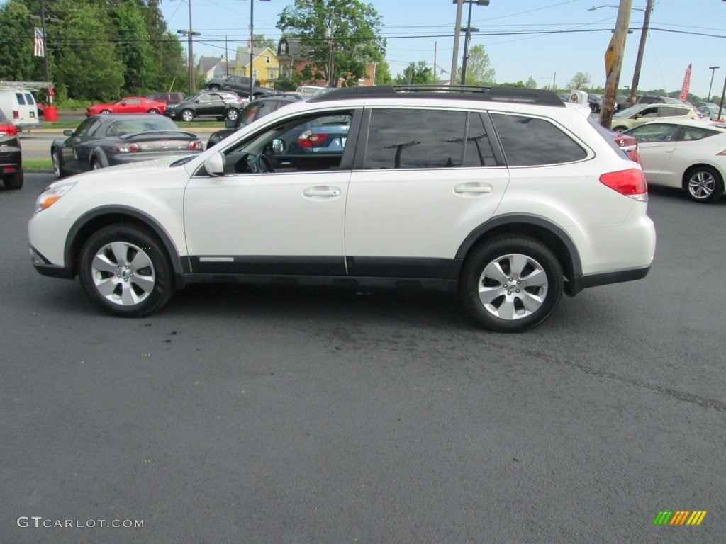 2012 Outback 3.6R Limited - Satin White Pearl / Warm Ivory photo #9