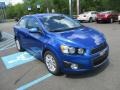 2016 Kinetic Blue Metallic Chevrolet Sonic LT Sedan  photo #8