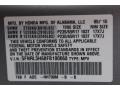 Alabaster Silver Metallic - Odyssey EX-L Photo No. 40