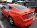 2015 Competition Orange Ford Mustang V6 Coupe  photo #4