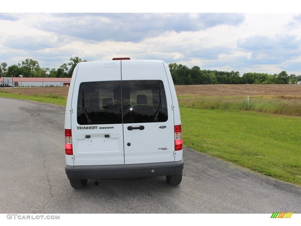 2013 Transit Connect XL Van - Frozen White / Dark Gray photo #3