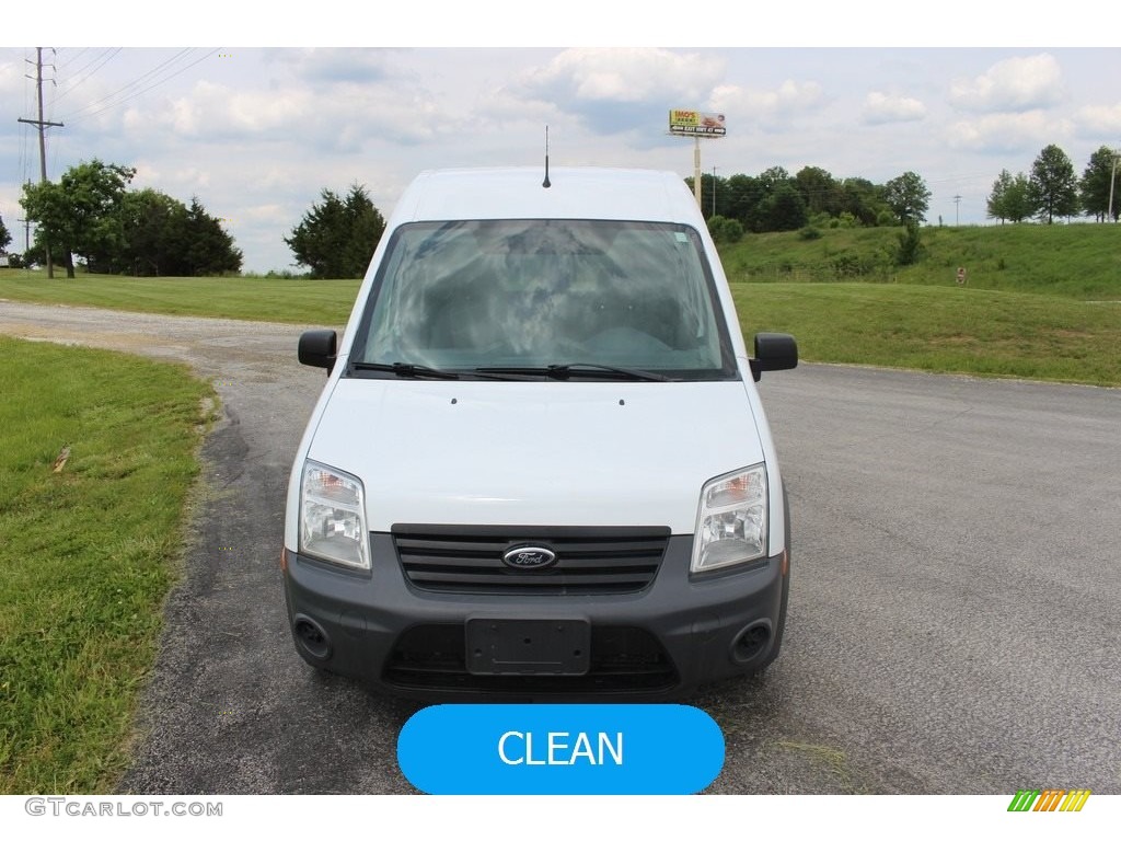 2013 Transit Connect XL Van - Frozen White / Dark Gray photo #4