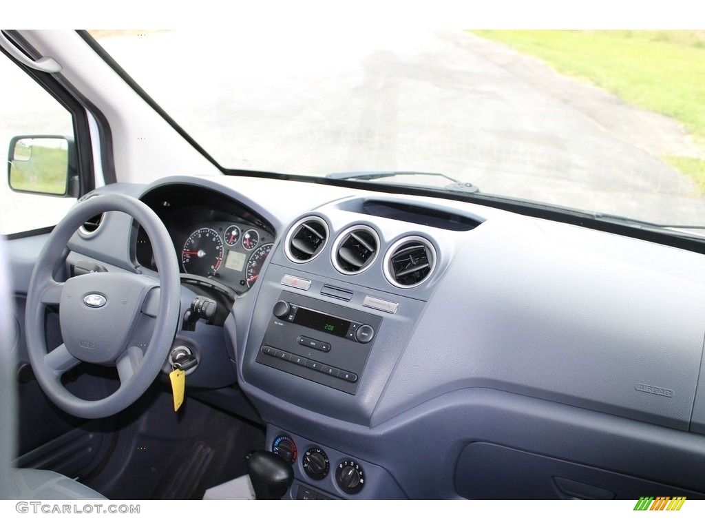 2013 Transit Connect XL Van - Frozen White / Dark Gray photo #5