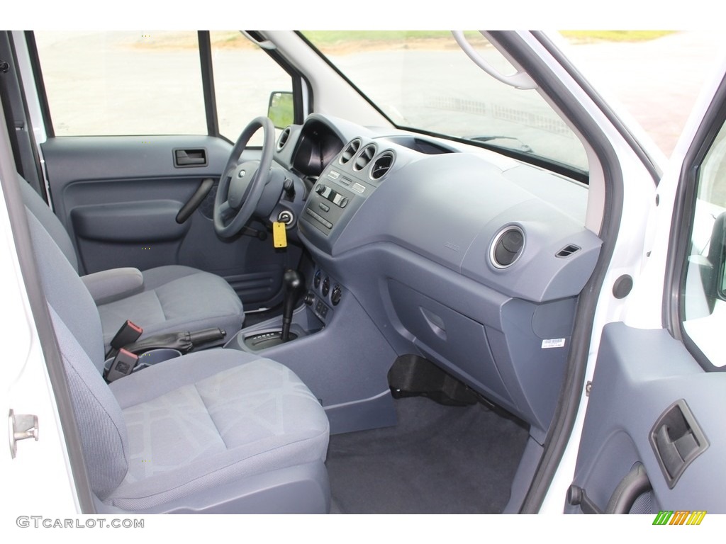 2013 Transit Connect XL Van - Frozen White / Dark Gray photo #6