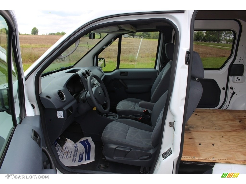 2013 Transit Connect XL Van - Frozen White / Dark Gray photo #7