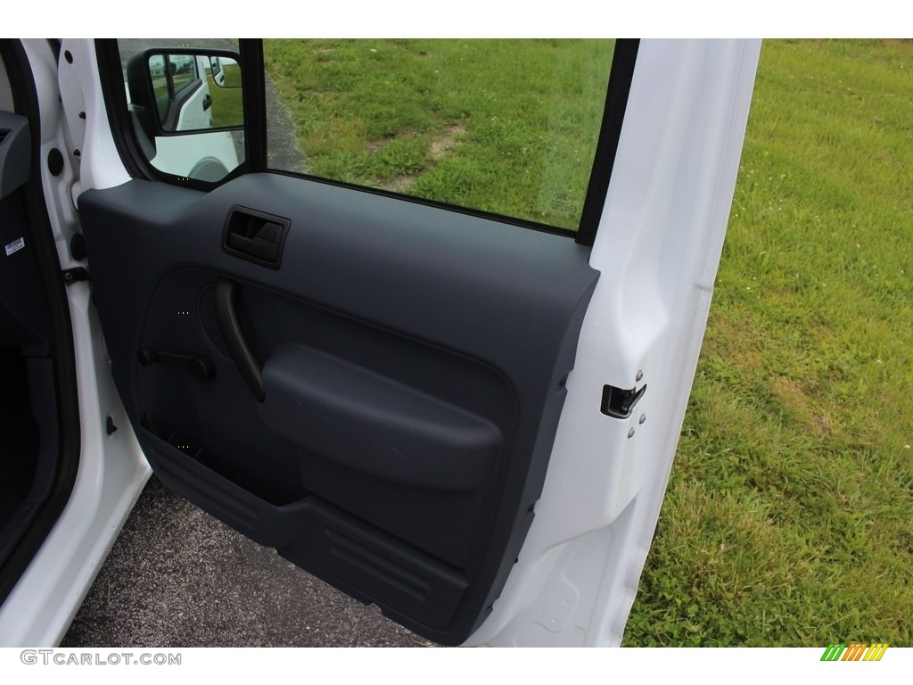 2013 Transit Connect XL Van - Frozen White / Dark Gray photo #16