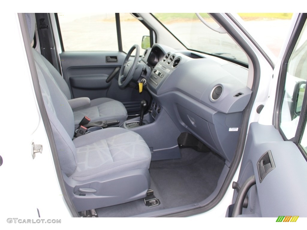 2013 Transit Connect XL Van - Frozen White / Dark Gray photo #29