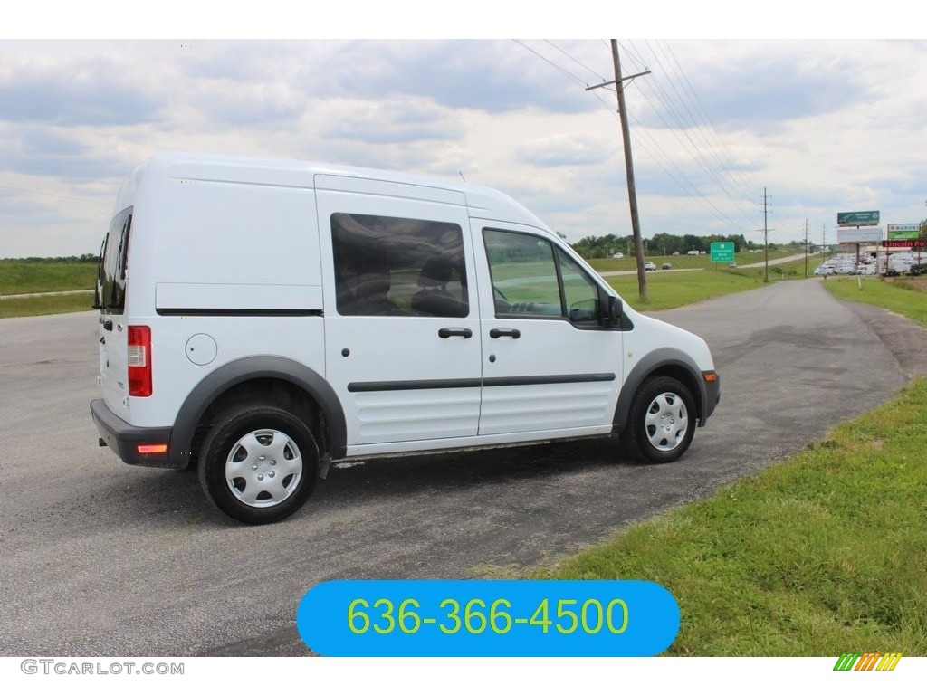 2013 Transit Connect XL Van - Frozen White / Dark Gray photo #32
