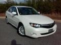 Satin White Pearl - Impreza 2.5i Premium Sedan Photo No. 4