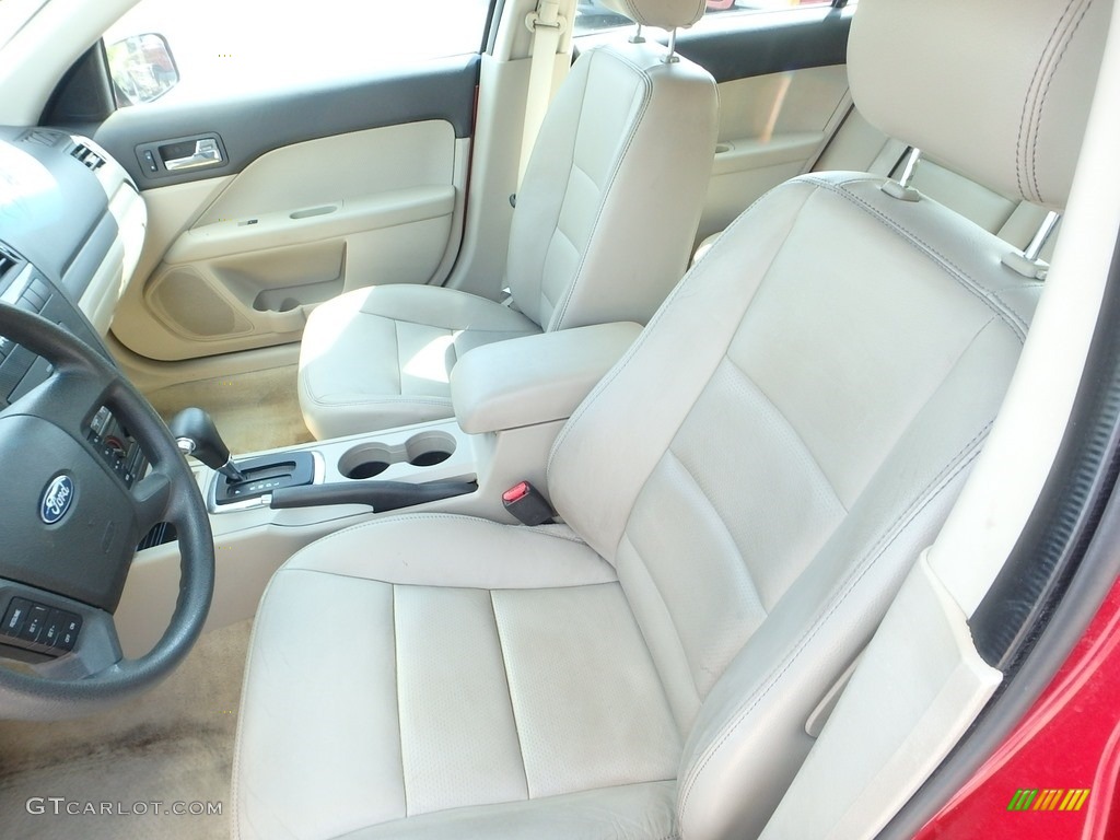 2007 Fusion SE - Redfire Metallic / Camel photo #8