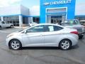 2011 Shimmering Silver Metallic Hyundai Elantra GLS  photo #3