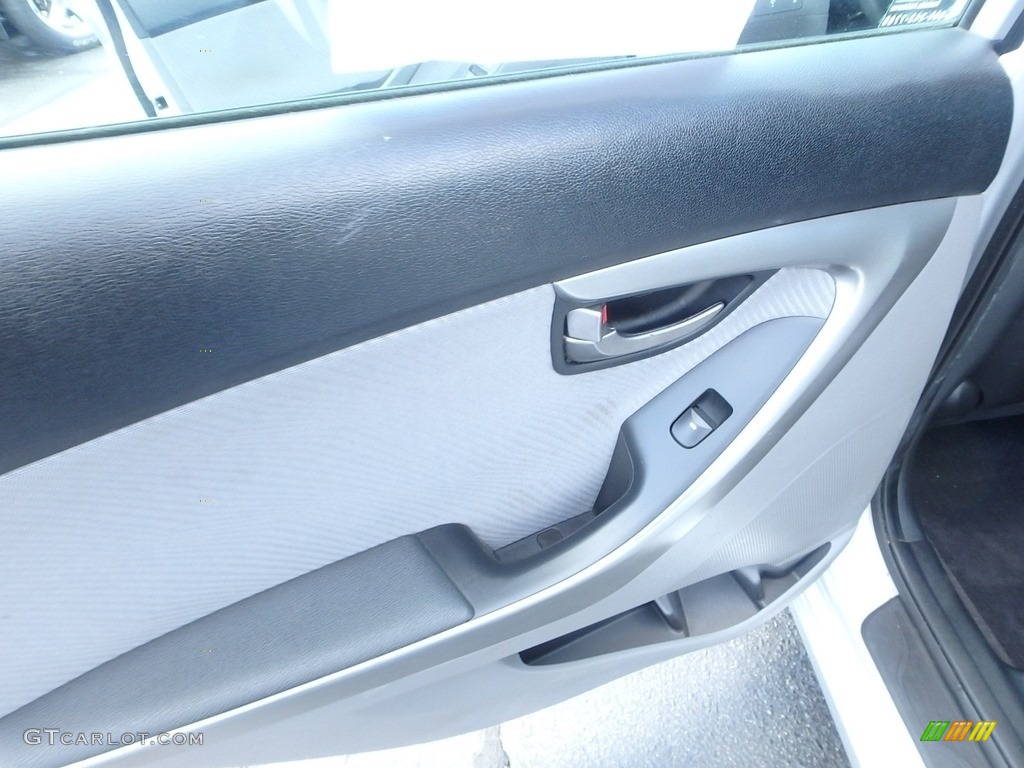 2011 Elantra GLS - Shimmering Silver Metallic / Gray photo #22