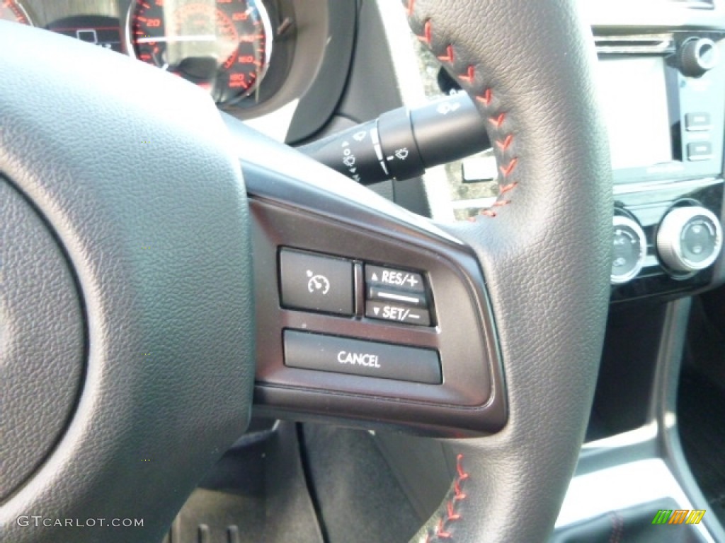 2016 WRX Premium - Crystal White Pearl / Carbon Black photo #28