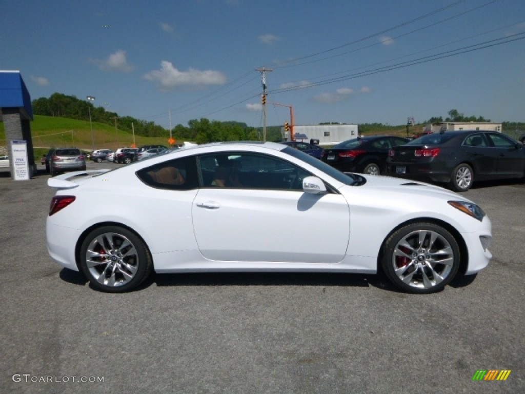 Casablanca White 2016 Hyundai Genesis Coupe 3.8 Ultimate Exterior Photo #113107834