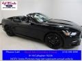 2016 Shadow Black Ford Mustang EcoBoost Premium Convertible  photo #1
