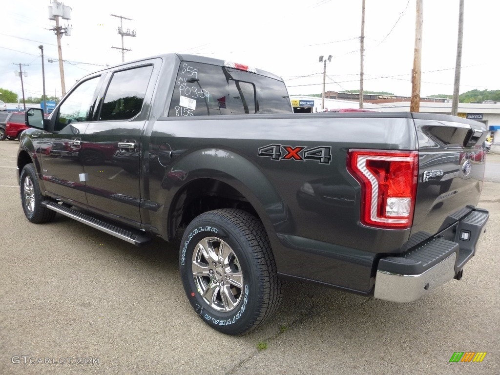 2016 F150 XLT SuperCrew 4x4 - Magnetic / Medium Earth Gray photo #4