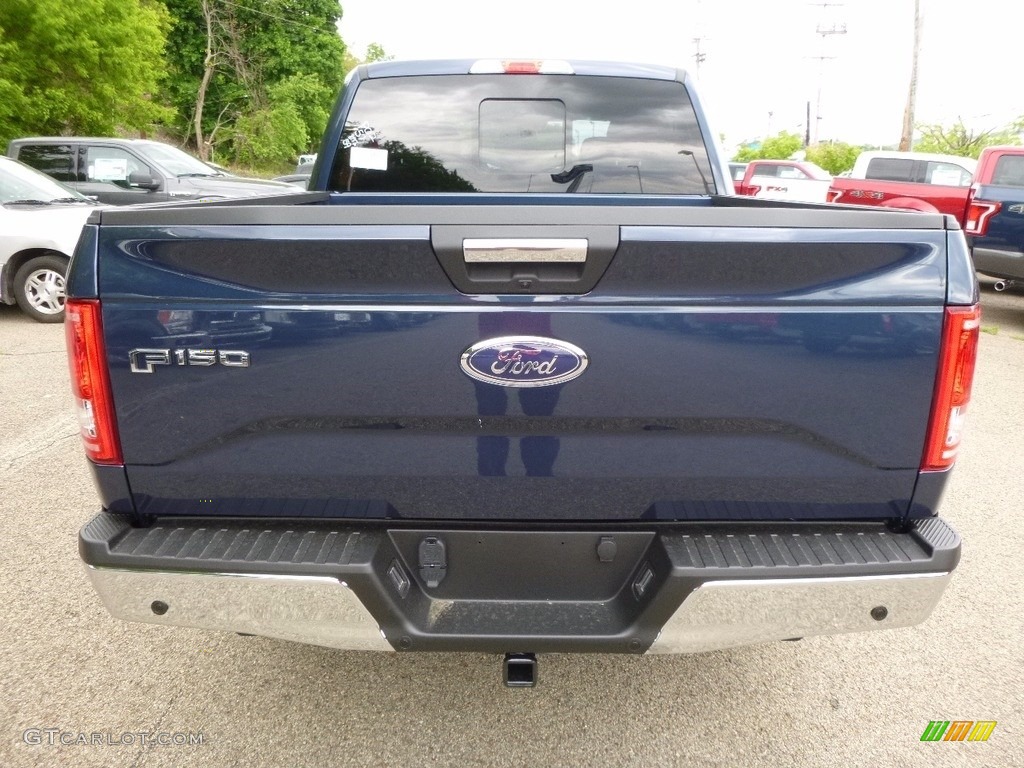 2016 F150 XLT SuperCrew 4x4 - Blue Jeans / Medium Earth Gray photo #3