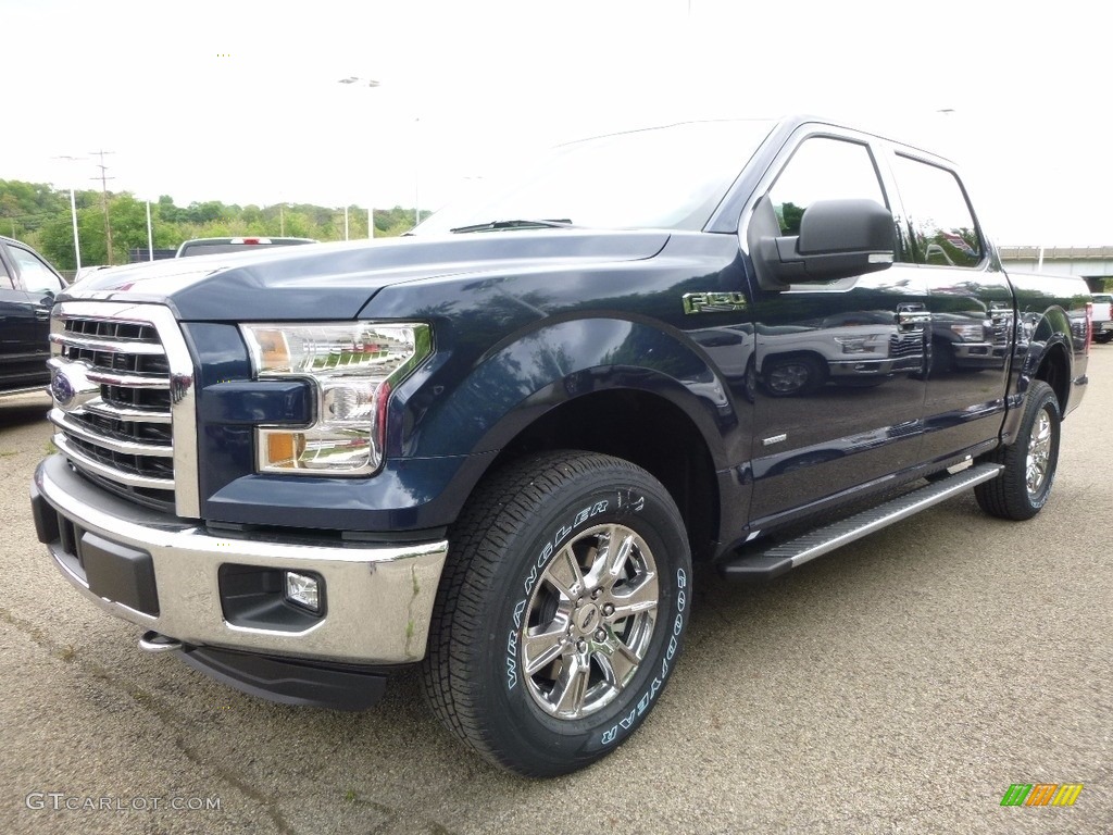 2016 F150 XLT SuperCrew 4x4 - Blue Jeans / Medium Earth Gray photo #6