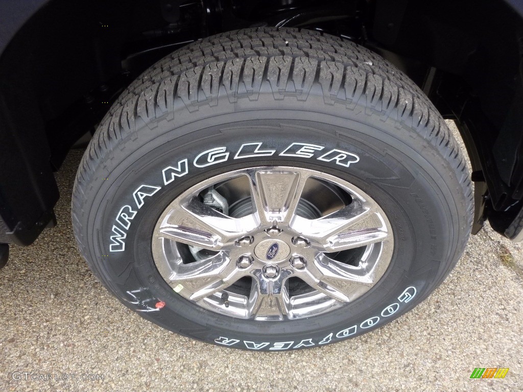 2016 F150 XLT SuperCrew 4x4 - Blue Jeans / Medium Earth Gray photo #9
