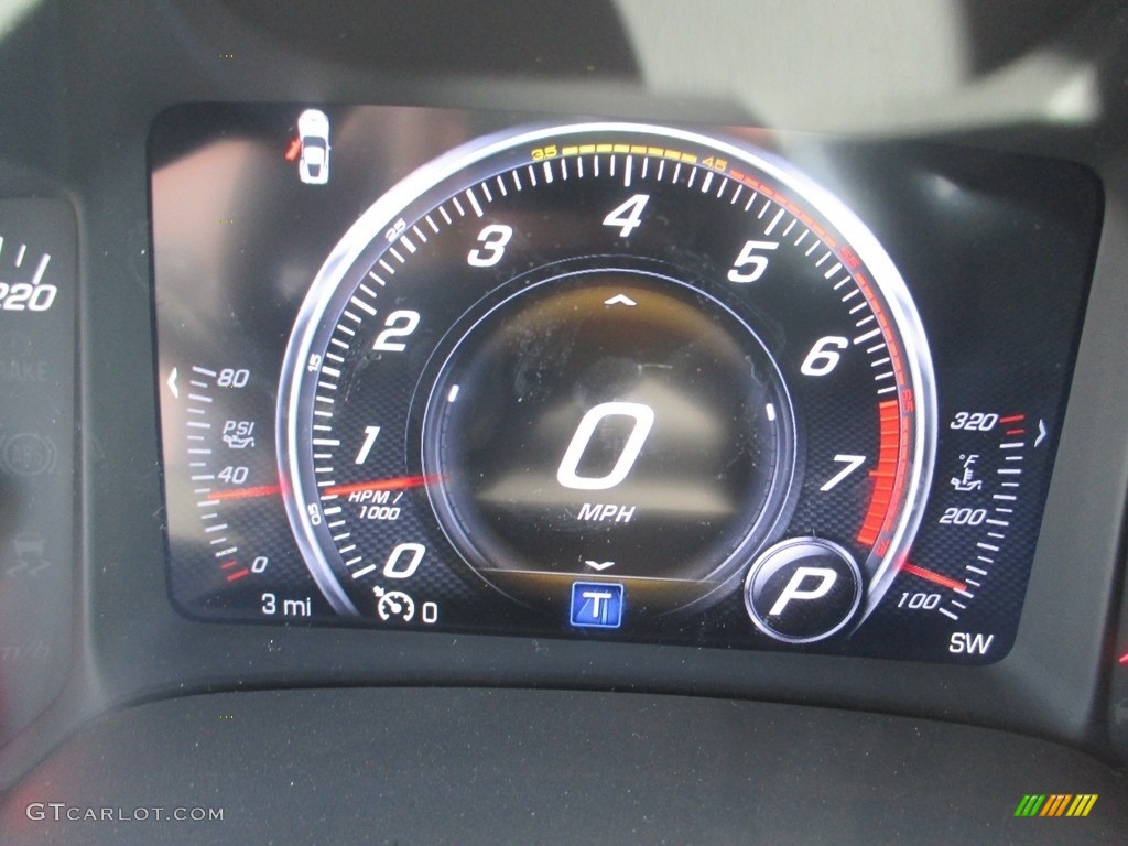 2016 Chevrolet Corvette Z06 Coupe Gauges Photo #113110954