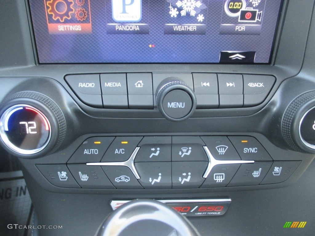 2016 Chevrolet Corvette Z06 Coupe Controls Photo #113111011