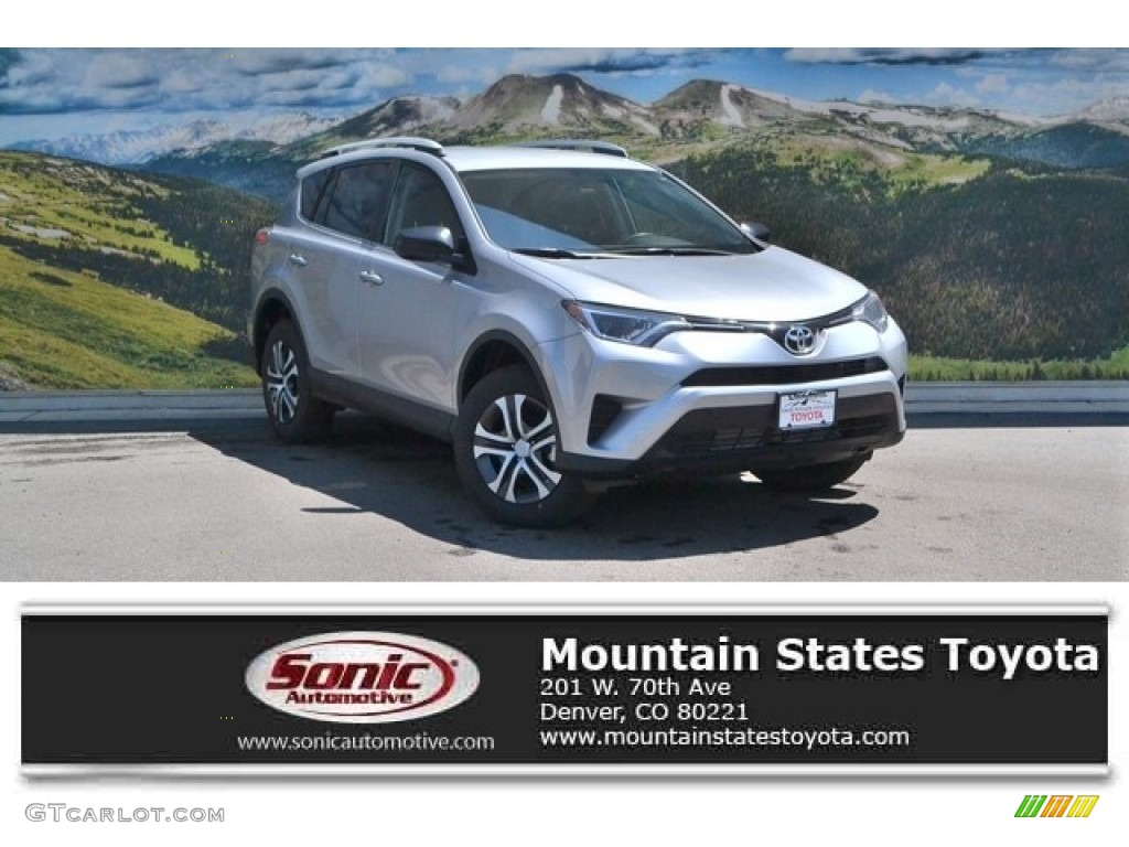 2016 RAV4 LE AWD - Silver Sky Metallic / Black photo #1