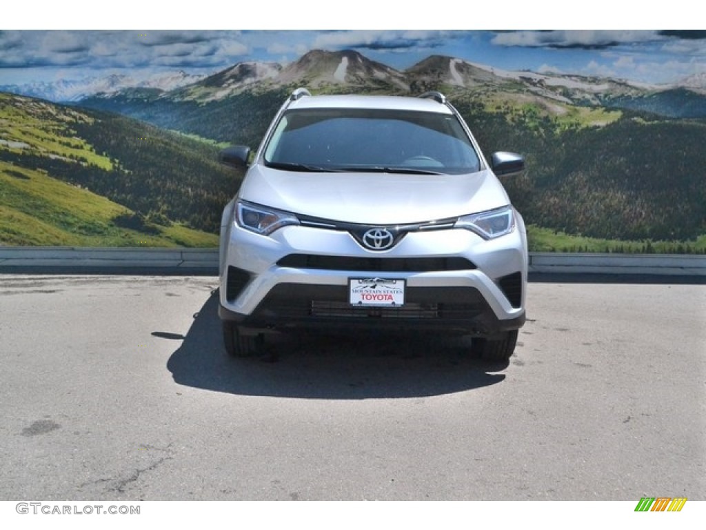 2016 RAV4 LE AWD - Silver Sky Metallic / Black photo #2