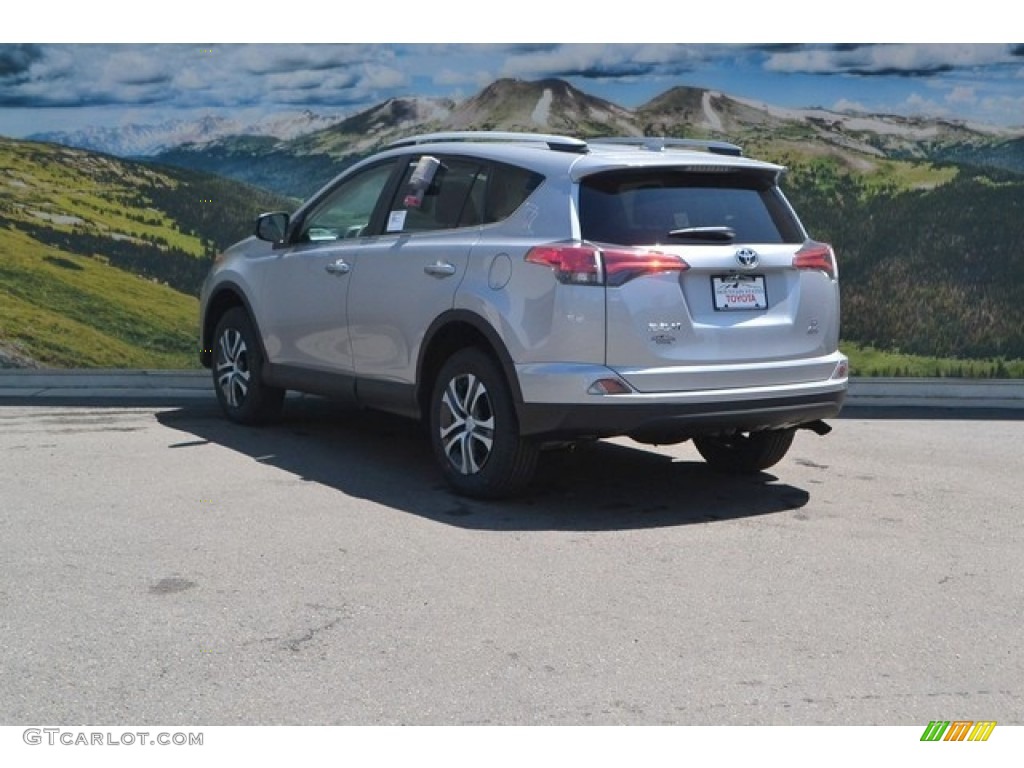 2016 RAV4 LE AWD - Silver Sky Metallic / Black photo #3