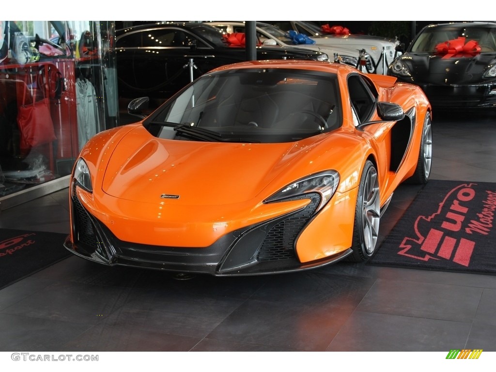 2015 650S Spyder - McLaren Orange / Carbon Black photo #19