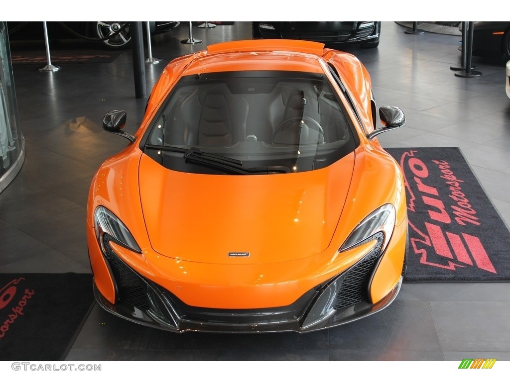 2015 650S Spyder - McLaren Orange / Carbon Black photo #69