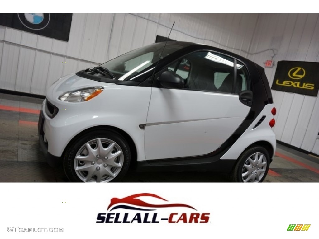 2009 fortwo passion coupe - Crystal White / Gray photo #1
