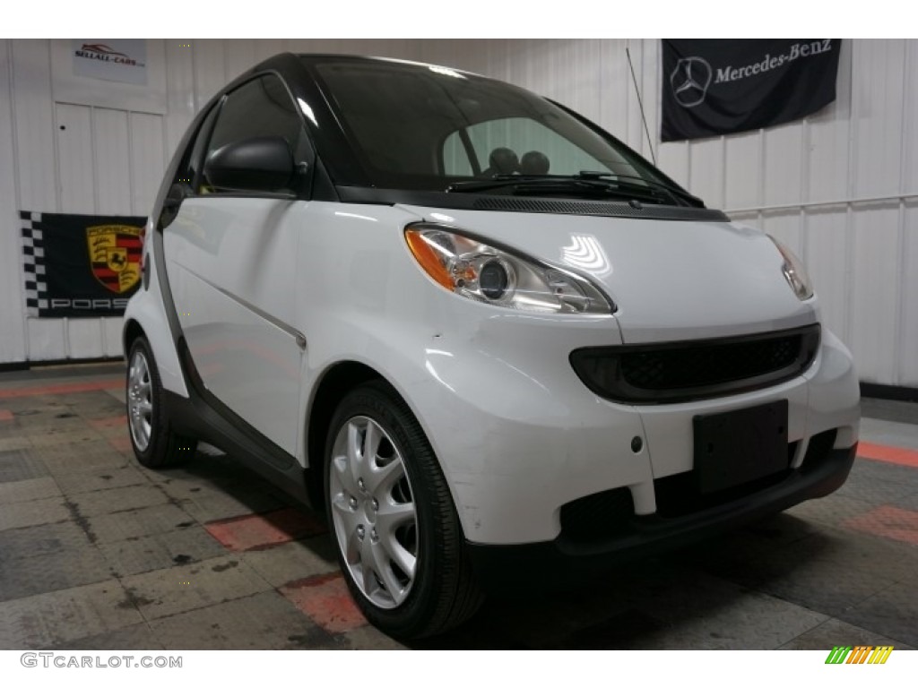 2009 fortwo passion coupe - Crystal White / Gray photo #5