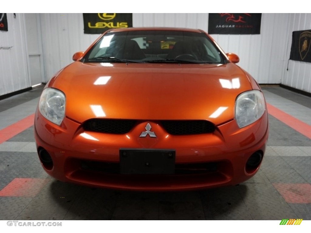 2007 Eclipse SE Coupe - Sunset Pearlescent / Dark Charcoal photo #4