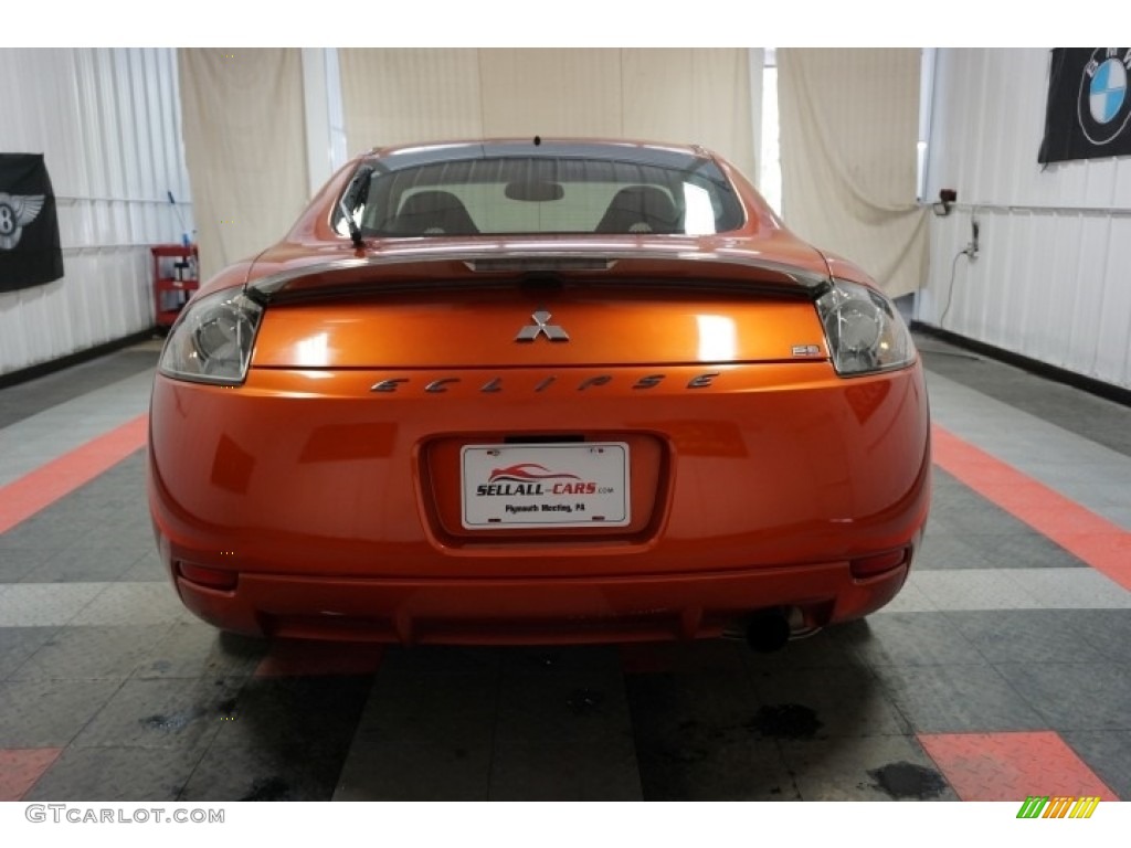 2007 Eclipse SE Coupe - Sunset Pearlescent / Dark Charcoal photo #9