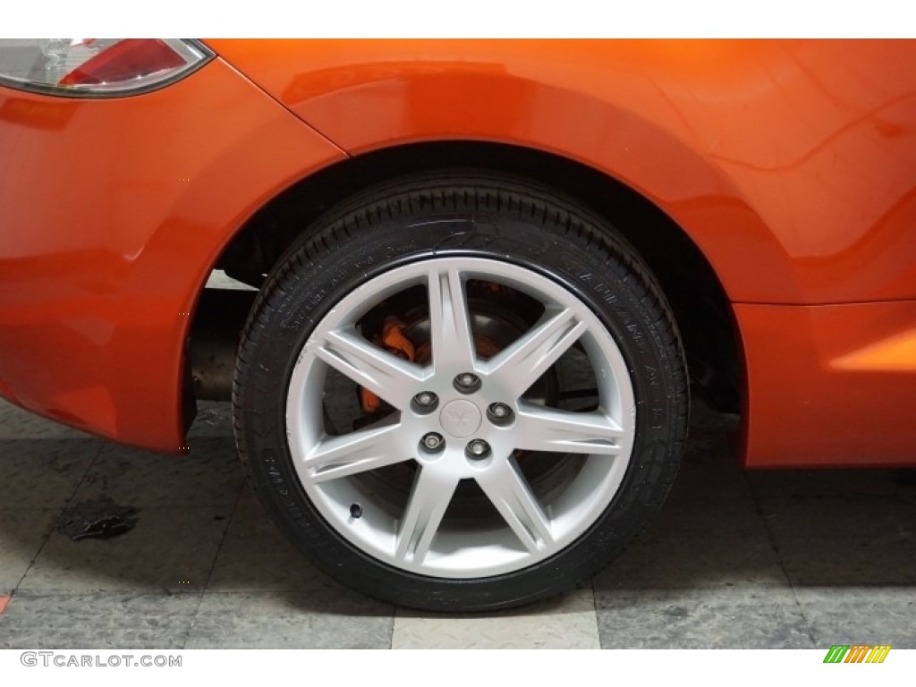 2007 Eclipse SE Coupe - Sunset Pearlescent / Dark Charcoal photo #55