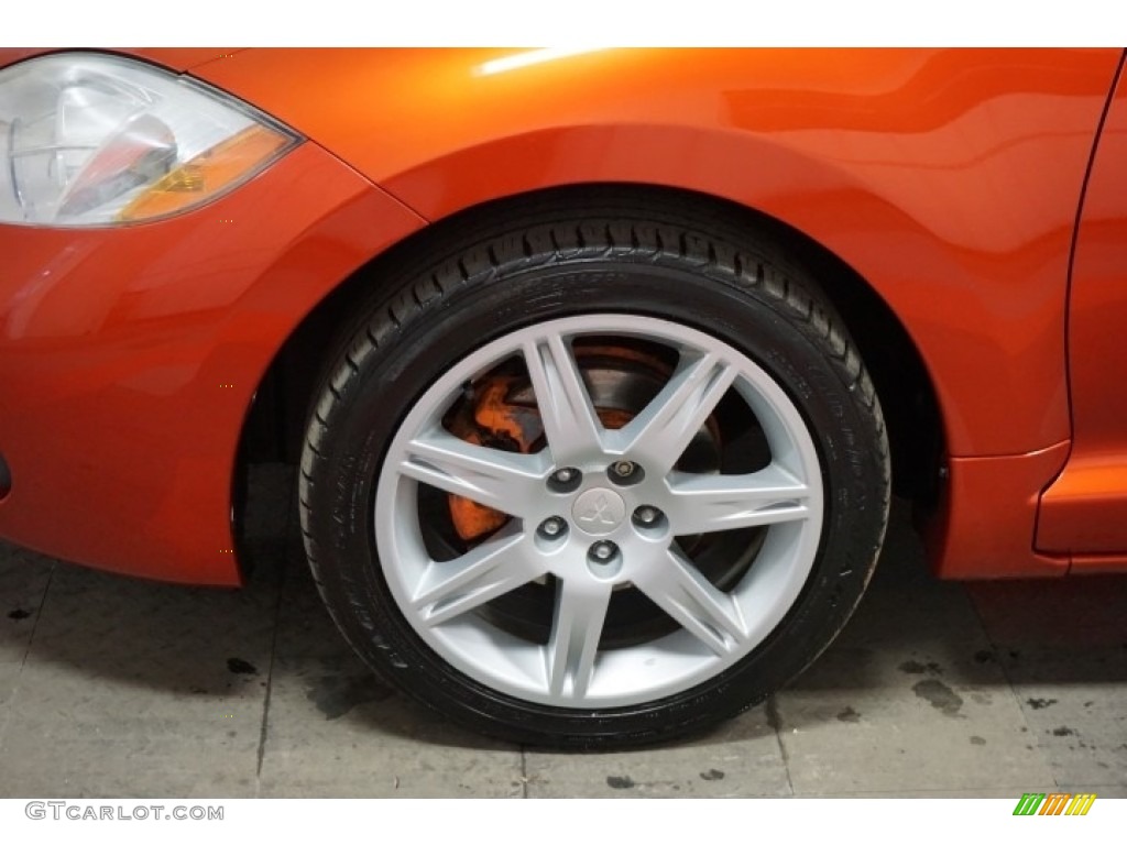 2007 Eclipse SE Coupe - Sunset Pearlescent / Dark Charcoal photo #69